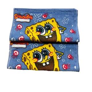 حوله دست و  صورت ویراگیتا مدل باب اسفنجی سایز 35x35 سانتی متر مجموعه 2 عددی