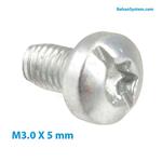 یک عدد پیچ قاب لپ تاپ سایز M3 x 5MM 