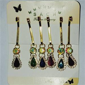 گیره روسری طرح یاقوت اشک