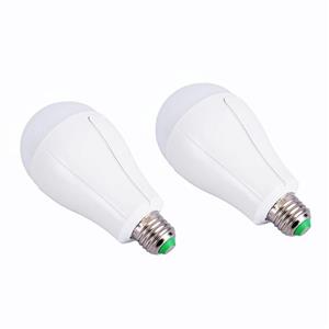 چراغ اضطراری مدل هوشمند کد YB-2113 20W با نور مهتابی مجموعه 2 عددی