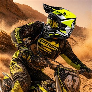 کلاه کاسکت فک ثابت مدل موتوکراس کد Adventure