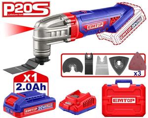 ابزار چندکاره شارژی EMTOP مدل ELMF20221