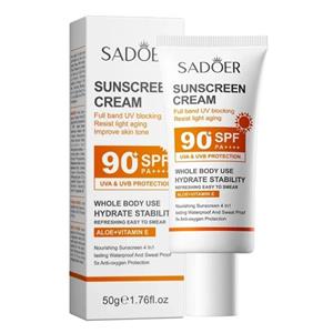 کرم ضد آفتاب سادور SPF 90 وزن 60 گرم