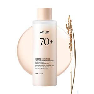 تونر روشن کننده و آبرسان برنج آنوا Anua Rice 70 Glow Milky Toner