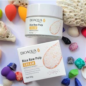 کرم صورت مغذی و روشن کننده عصاره برنج بیوآکوا - 50g