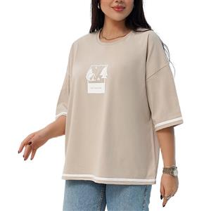 تیشرت باکسی طرح کاج کد 441.38