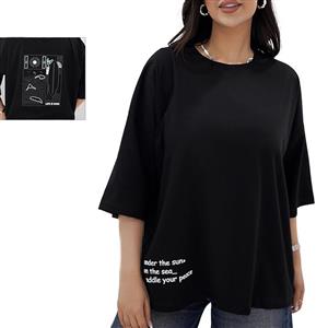 تیشرت باکسی طرح paddle کد 441.37