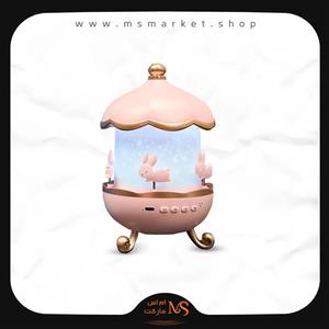 چراغ خواب پروژکتور خرگوشی Bunny Carousel Projector Night Light WH-E11