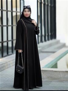 مانتو بلند عبایی زنانه. جنس الیزه. سایز 38 تا 52.