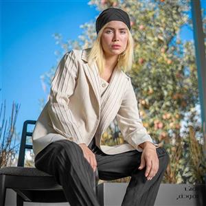 کت لینن مدل کلاسیک - هانا هودفر