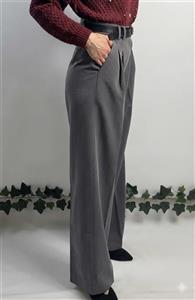 شلوارپارچه ای طوسی