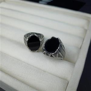 انگشتر اونیکس پوست ماری