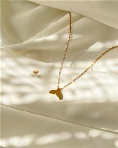 گردنبند استیل دم وال