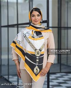 روسری توییل ابریشم وارداتی هرمس R9371