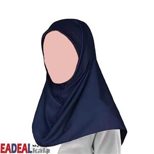 مقنعه سورمه ای - ایده آل کالا