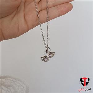 گردنبند جواهری قو
