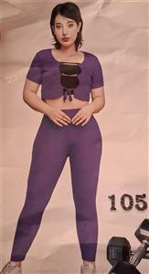 ست زنانه تاپ و شلوار زنجیردار