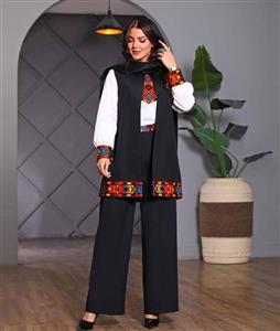 وست سه تیکه پارچه سوپر پرشیا مناسب ۳۸ تا ۴۶