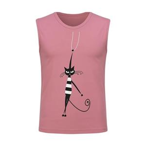 تاپ زنانه مدل گربه کد PJ1224