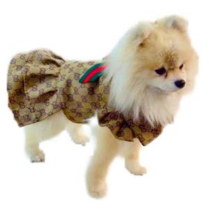 لباس مجلسی دخترانه دامن‌دار گوچی سگ و گربه - پیشی هاپو