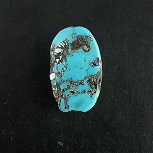 سنگ فیروزه رگه نقره مناسب تراش مجدد (کد 6411)