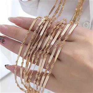زنجیر طرح طلا ژوپینگ - نگار گالری