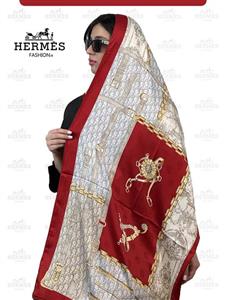 شال ابریشم طرح مارک دیور (Dior)