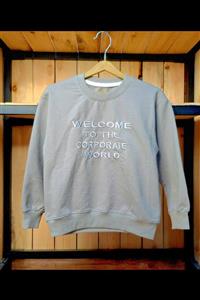 بلوز پسرانه سایز ۴۰ طرح welcome جنس دورس دونخ پنبه