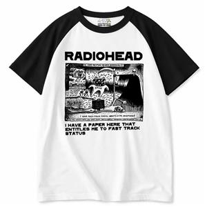 تیشرت طرح Radiohead با چاپ جذاب و خاص | استایل خیابانی و آفوردابل