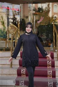 مانتو مجلسی پاییزی بریده دوزی لاکچری