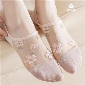 جوراب کالج شیشه ای کد 3159