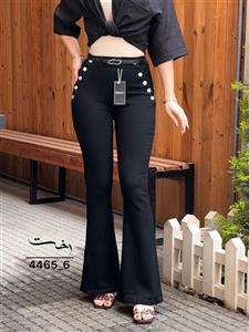شلوار بوتکات مشکی کارولین