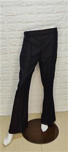 شلوار بوت کات پارچه ای پشت کش دار