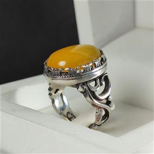 انگشتر شرف و شمس رکاب آلیاژی ذکر رکاب یاحسین کد 3549