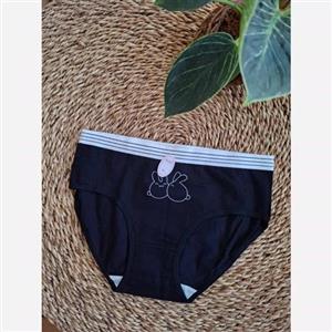 شورت عروسکی دخترانه مشکی فری سایز