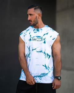 خرید رکابی ورزشی وست NIKE فری سایز آبی (قیمت عالی) | بوفالو ۳۳
