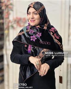روسری مخمل اورجینال R6750 - میس لاکچری