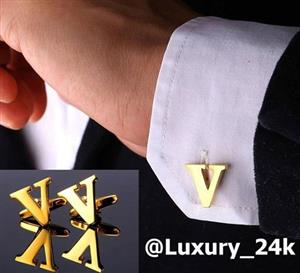 دکمه سردست طرح V