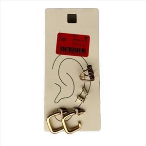 خریدایرکاف و دو جفت گوشواره میخی برند i am | آرچی