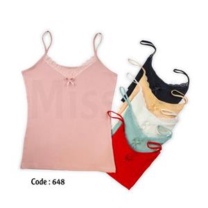 تاپ بندی یقه گیپوری زنانه میسپل کد 648