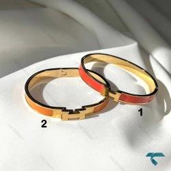 دستبند هرمس نارنجی Hermes-8491-L