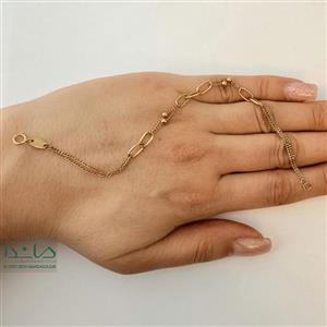 دستبند طلا هرمس طلایی