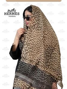 شال ویسکوز ابریشمی طرح پلنگی کریستین دیور (CHRISTIAN DIOR) - فروشگاه هرمس فشن - خرید شال و روسری در اصفهان