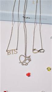 گردنبند بی نهایت و قلب bts