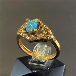 انگشتر زنانه فیروزه (کد 0503)
