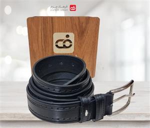کمربند تمام چرم طبیعی مردانه6