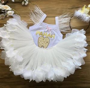 ست لباس دندونی دخترانه پریا