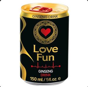 نوشیدنی انرژی‌زای لاو فان با عصاره جینسینگ (Love Fun Ginseng Drink)