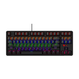 کیبورد گیمینگ رپو rapoo v500 pro 87 mechanical keyboard