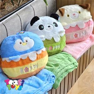 عروسک پتو بالشتی حیوانات تپلی